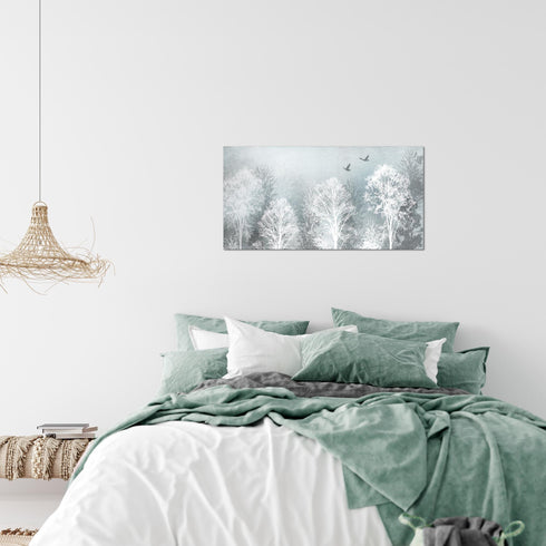 Wandbilder Wohnzimmer XXL Wald Moderne Bilder Abstrakt